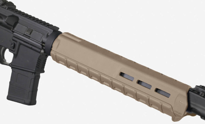 Цевье Magpul MOE M-LOK HAND GUARD, RIFLE-LENGTH на AR15 / M4 MAG427 (FDE) MAG427-FDE - изображение 2