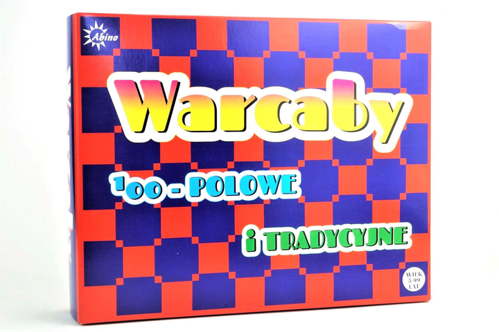 Warcaby Abino Klasyczne + 100-polowe 19 x 19 cm (5907438272199) - obraz 1