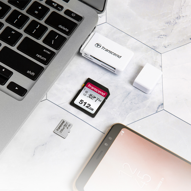 Кардрідер Transcend TS-RDF5W USB3.1 Gen1 SD/MicroSD - зображення 4