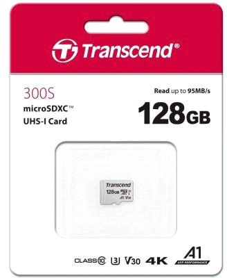 Karta pamięci Transcend microSDXC/SDHC 300S 128 GB (TS128GUSD300S) - obraz 2