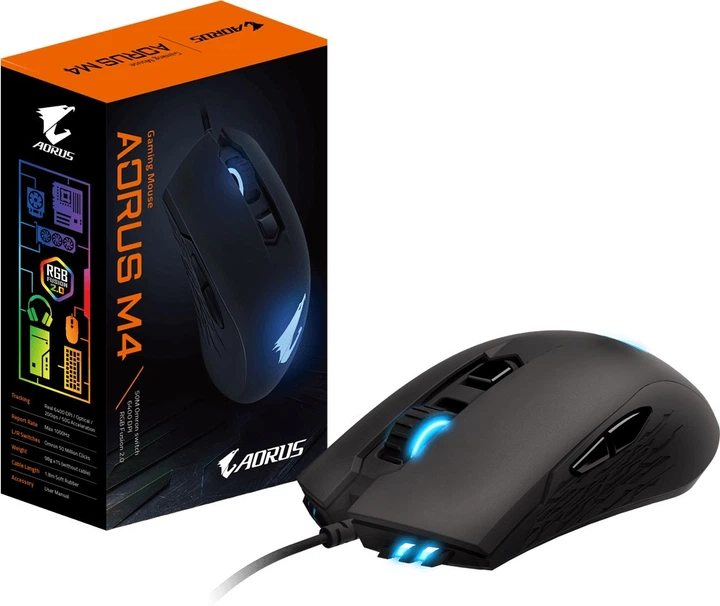 Миша Gigabyte AORUS M4 USB Black (GM-AORUS M4) - зображення 8