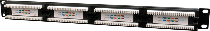 Panel Patch Cablexpert Cat 5e 48 portów (NPP-C524CM-001) - obraz 2