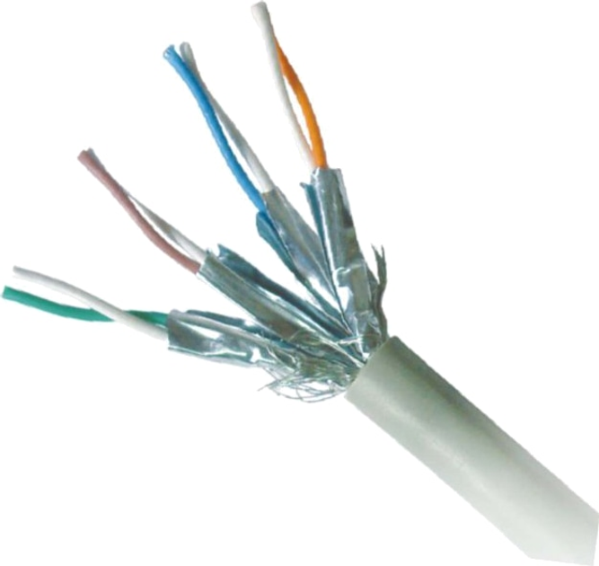 Kabel Patch Cablexpert CAT6 S/FTP 2 m Żółty (PP6A-LSZHCU-Y-2M) - obraz 2