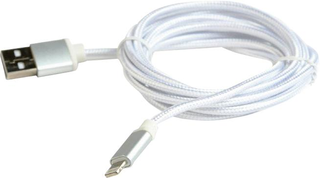 Kabel Cablexpert USB 2.0 - Apple Lightning 1.8 m Srebrny (CCB-mUSB2B-AMLM-6-S) - obraz 1