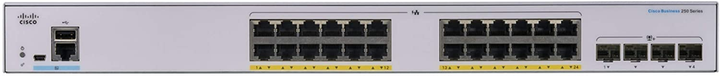 Switch Cisco CBS250-24FP-4X-EU - obraz 1