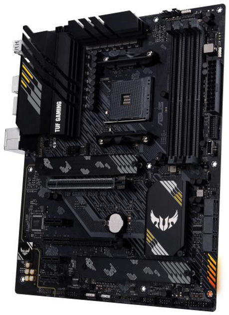 Материнська плата Asus TUF Gaming B550-Pro (sAM4, AMD B550, PCI-Ex16) - зображення 2