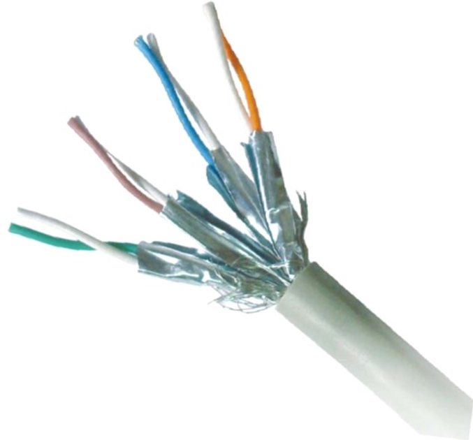 Патч корд Cablexpert Cat 6a SSTP 5 м Синій (PP6A-LSZHCU-B-5M) - зображення 2