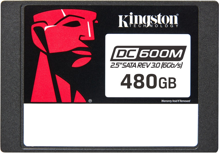 Dysk SSD Kingston Enterprise DC600M 480GB 2.5" SATAIII 3D TLC (SEDC600M/480G) - obraz 1