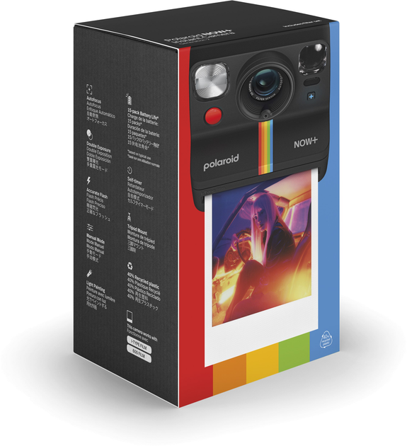 Aparat Polaroid Now+ Gen 2 Black (9120096773761) - obraz 7