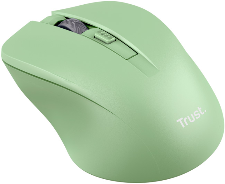 Миша Trust Mydo Wireless Wireless Green (8713439250428) - зображення 2