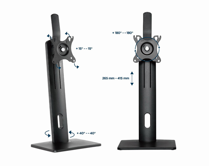 Uchwyt ścienny do monitora 17-32" Gembird MS-D1-01 - obraz 10