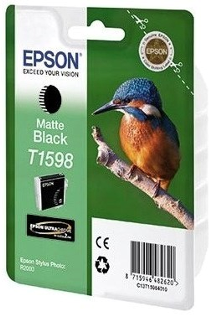 Kartusz Epson T1598 Matte Black (C13T15984010) - obraz 1