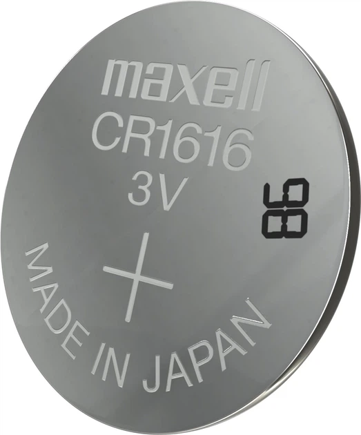 Батарейка Maxell CR1616 5PK (5 X 1) CARD 5 шт (18586400) - зображення 3