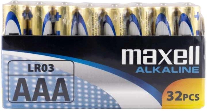Bateria alkaliczna Maxell Alkaline AAA (LR03) shrink 32 szt. (790260.04.CN) - obraz 2