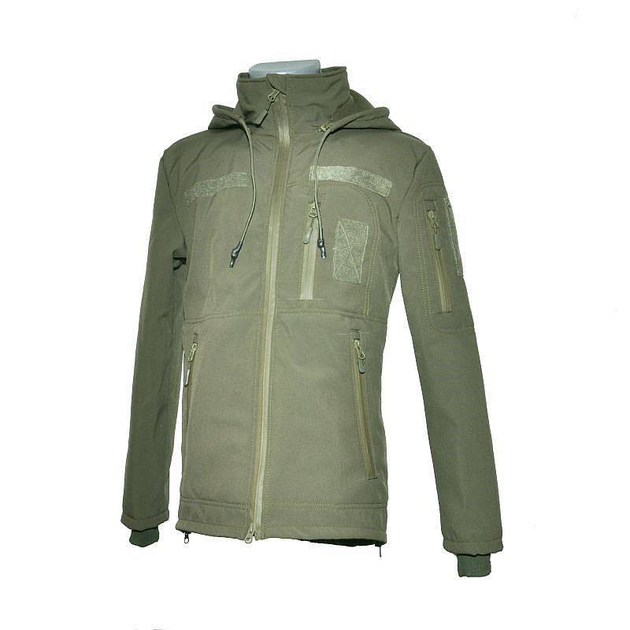 Куртка тактична Резервіст Soft Shell Olive Size 50 - зображення 1