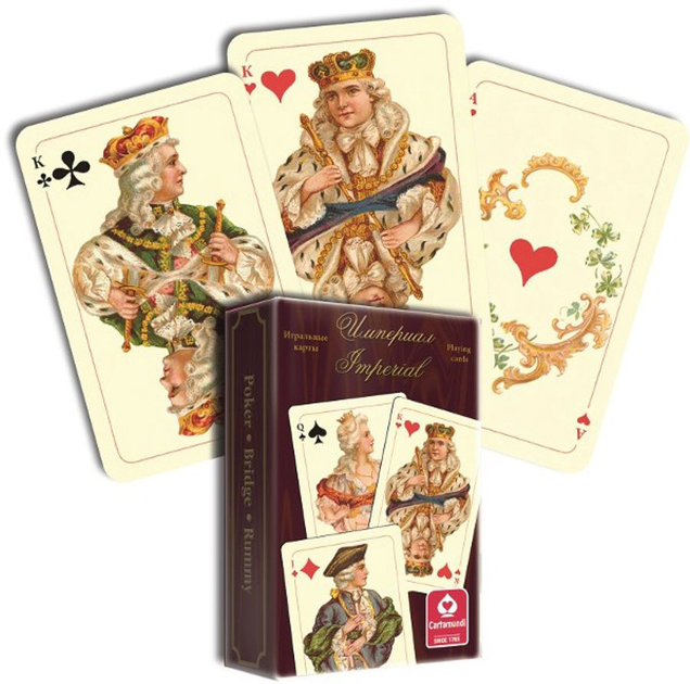 Карти гральні Cartamundi Imperial 1 колода x 55 карт (5901911002297) - зображення 1