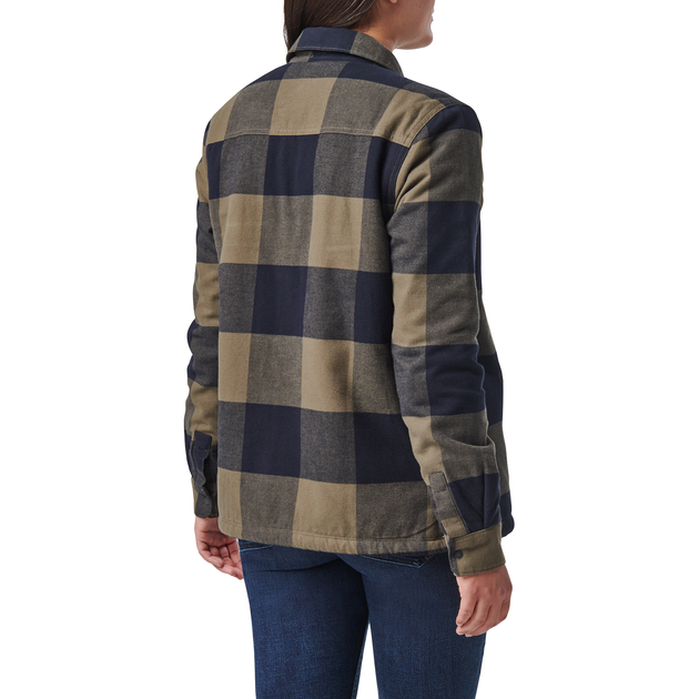 Куртка 5.11 Tactical Louise Shirt Jacket Ranger Green Plaid M (38085-811) - изображение 2