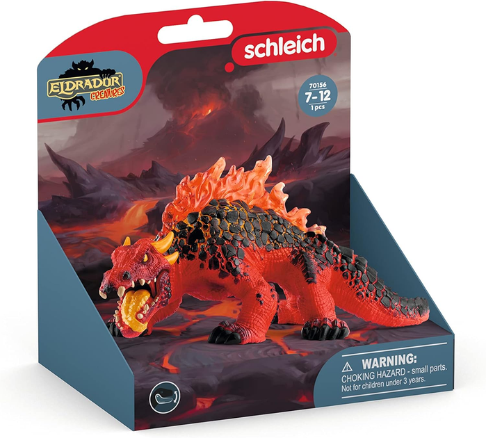 Фігурка Schleich Eldrador Magma Lizard 8 см (4059433696829) - зображення 4