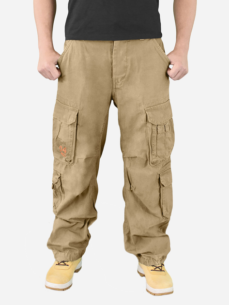 Тактические штаны Surplus Raw Vintage Airbone Vintage Trousers 05-3598-14 M Beige (4250403125381) - изображение 1