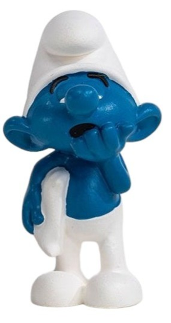 Фігурка Schleich Smurfs Lazy Smurf 5 см (4059433452050) - зображення 2