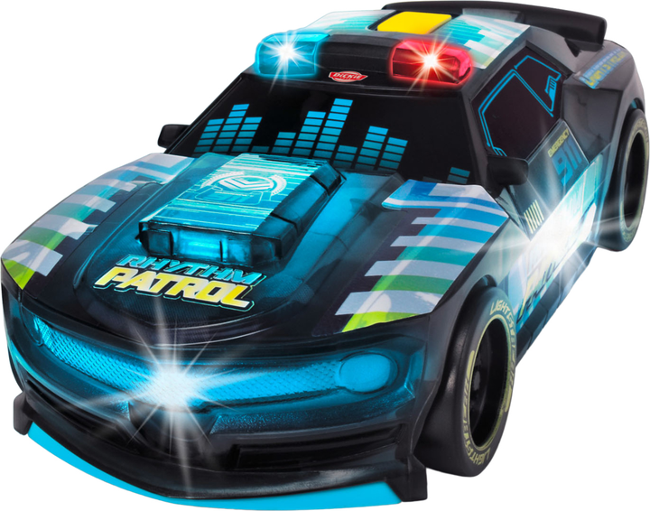 Samochód policyjny Dickie Toys Rytmiczny Patrol 20 cm (4006333083655) - obraz 3