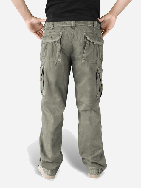 Тактические штаны Surplus Raw Vintage Premium Vintage Trousers 05-3597-01 2XL Olive (4250403102481) - изображение 2