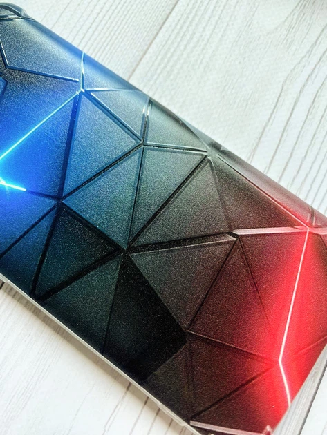 Чехол с утолщёнными углами на Motorola Moto G32 :: Рельефный фон (принт 36) - изображение 3