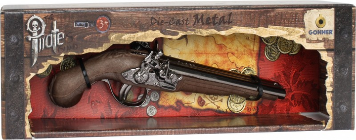 Zabawkowa broń Gonher Karaibski muszkiet w pudełku (8410982004101) - obraz 1