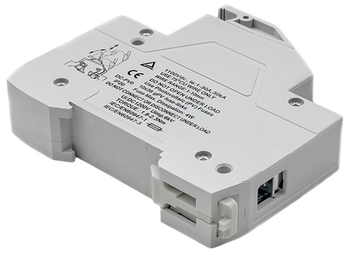 Podstawa bezpiecznikowa Qoltec Solar z diodą i bezpiecznikiem DC 1P 1000V 15A 10x38 (5901878525808) - obraz 7