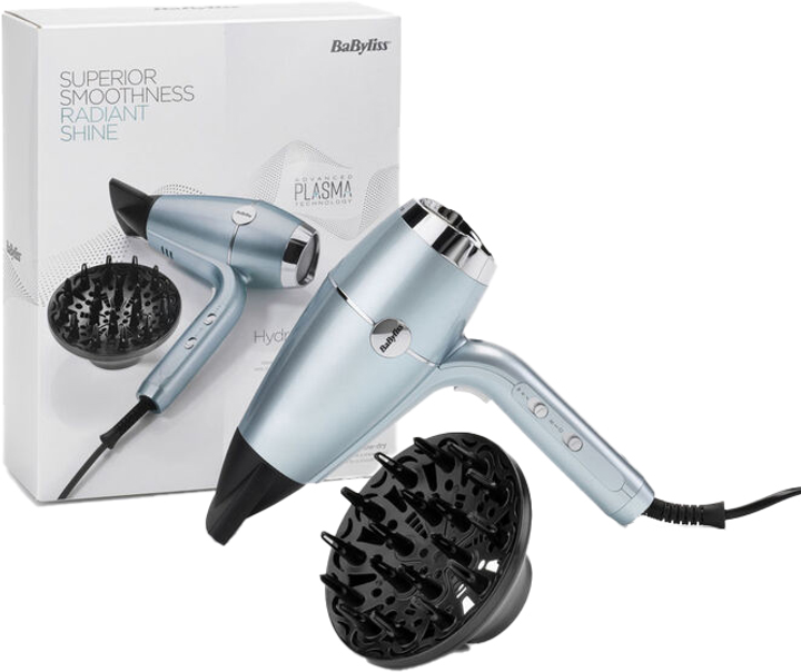 Suszarka do włosów BaByliss Hydro Fusion 2100 (3030050165333) - obraz 6