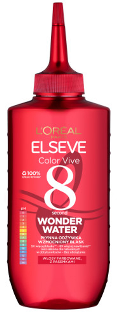Odżywka do włosów L'Oreal Elseve Color Vive Wonder Water do farbowanych włosów 200 ml (3600524004576) - obraz 1