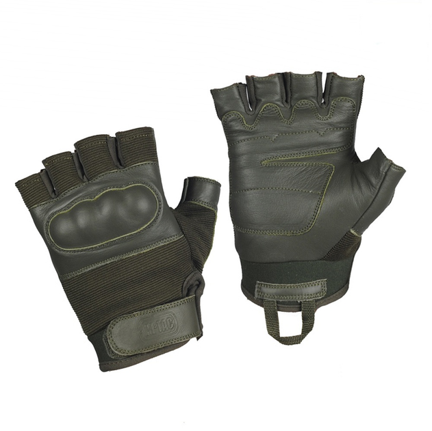 M-Tac перчатки беспалые Assault Tactical Mk.4 Olive S - изображение 1