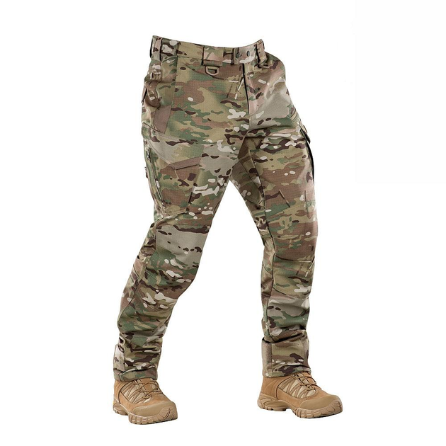 Штаны мужские M-Tac Aggressor Elite NYCO Multicam военные, Тактические армейские брюки Мультикам М - изображение 1