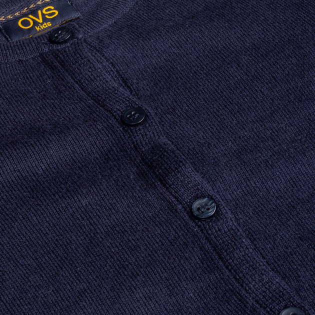 Sweter rozpinany dla dziewczynki OVS 1824205 110 cm Niebieski (8056781617137) - obraz 3