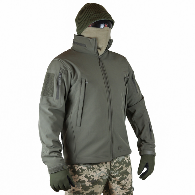 Куртка M-TAC SOFT SHELL 50р OLIVE - зображення 2