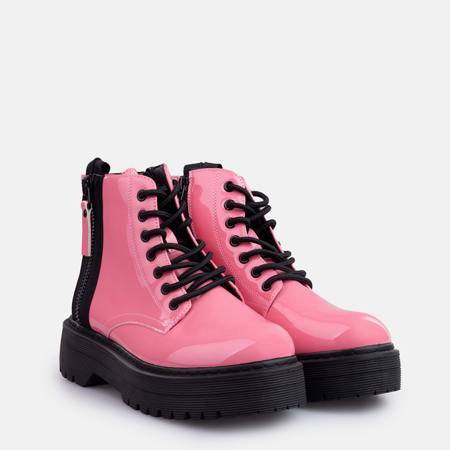 Жіночі черевики високі Cropp 0380K-30X 40 26 см Рожеві (5904298914757) - зображення 2
