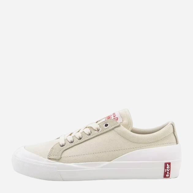 Женские кеды низкие Levi's D65540003 41 (9US) Белые (5401039189028) – в ...