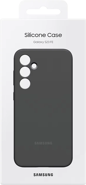 Etui Samsung Silicone Case do Samsung Galaxy S23 FE Graphite (8806095227887) - obraz 6