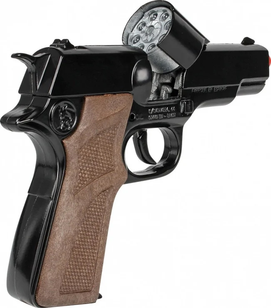 Pistolet zabawkowy Gonher Command z kaburą 8-strzałowy (8410982112561) - obraz 4
