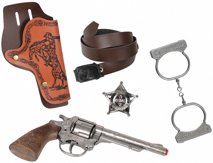 Zestaw do gry Gonher Wild West 13 szt (8410982015701) - obraz 3