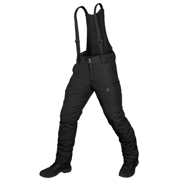 Штани тактичні зимові чоловічі утеплені штани для силових структур Patrol Taslan Чорні (7357), M (OPT-36701) - зображення 1