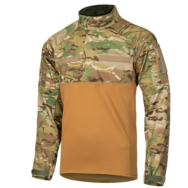 Рубашка тактическая боевая универсальная для силовых структур CM Blitz Мультикам/Койот (7018), XXXL (SK-N7018(XXXL)S) - изображение 1