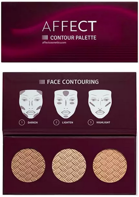 Paleta do konturowania Affect Contour Palette 18 g (5902414436183) - obraz 1