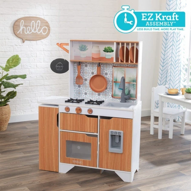 Детская кухня KidKraft со светом и звуком Taverna, 53440 - Фото 2 Детская кухня KidKraft со светом и звуком Taverna, 53440 - изображение 2