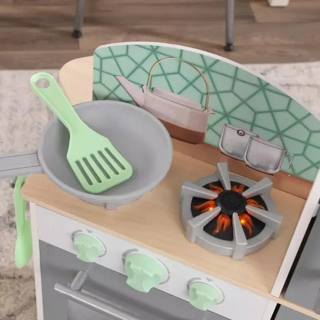 Детская кухня-прачечная KidKraft со светом и звуком, 10240 - Фото 7 Детская кухня-прачечная KidKraft со светом и звуком, 10240 - изображение 7