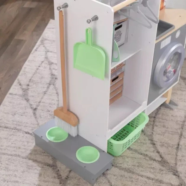 Детская кухня-прачечная KidKraft со светом и звуком, 10240 - Фото 10 Детская кухня-прачечная KidKraft со светом и звуком, 10240 - изображение 10