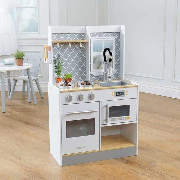 Детская кухня KidKraft со светом и звуком Lets Cook Light and Sound, 53395 - Фото 9 Детская кухня KidKraft со светом и звуком Lets Cook Light and Sound, 53395 - изображение 9