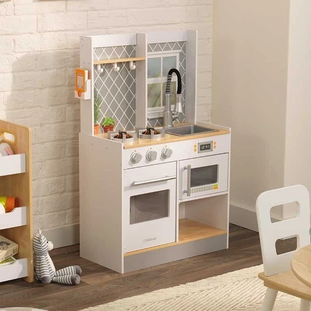 Детская кухня KidKraft со светом и звуком Lets Cook Light and Sound, 53395 - Фото 10 Детская кухня KidKraft со светом и звуком Lets Cook Light and Sound, 53395 - изображение 10
