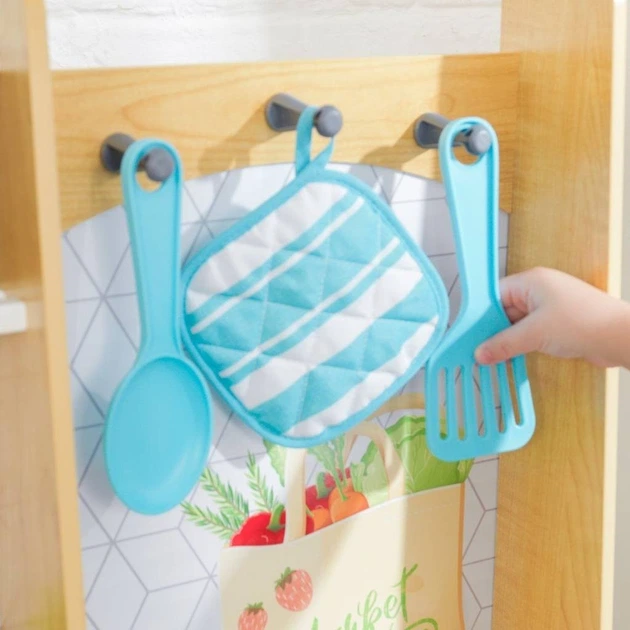 Детская кухня KidKraft со светом и звуком Harvest, 10065 - Фото 4 Детская кухня KidKraft со светом и звуком Harvest, 10065 - изображение 4