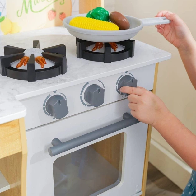 Детская кухня KidKraft со светом и звуком Harvest, 10065 - Фото 8 Детская кухня KidKraft со светом и звуком Harvest, 10065 - изображение 8